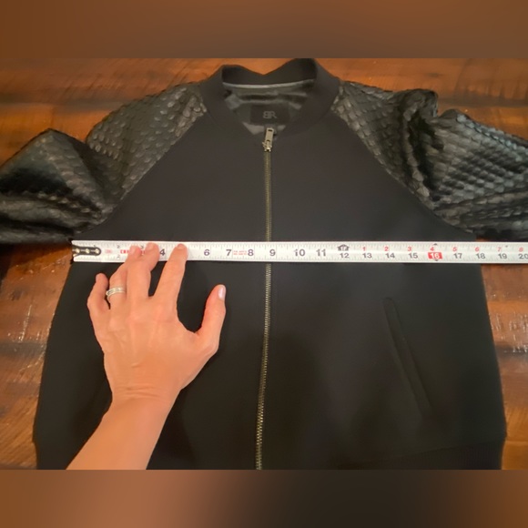 Banana Republic Black Bomber Style Jacket - Picture 6 of 6